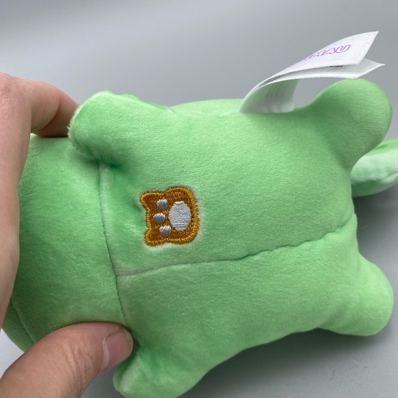2024 Aphmau MeeMeows Clover GREEN UNICORN CAT 6” L Plush - Picture 6 of 8
